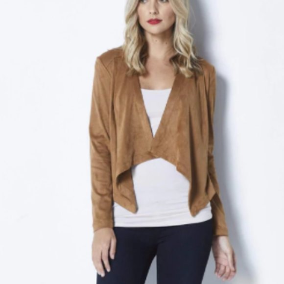 Jack by BB Dakota – Solly Faux Suede Jacket - L - Picture 1 of 6
